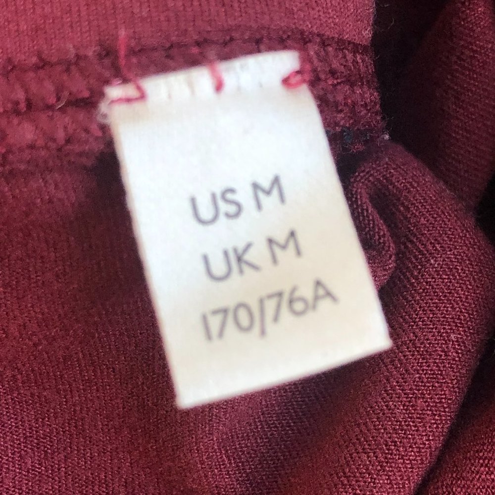 Free People Movement Good Times Ultra High Rise Extra Ling Maroon Leggings Yoga - Picture 12 of 14